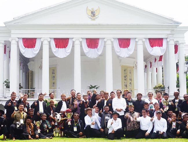 Presiden Jokowi Ingatkan Peternak Lindungi Plasma Nutfah Domba Garut